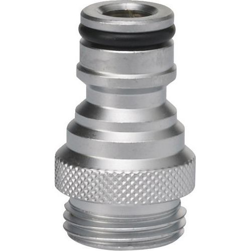 Adaptateur avec pas de vis pour raccord Gardena et Hozelock - Vikan Adaptateur avec pas de vis pour raccord Gardena et Hozelock - Vikan