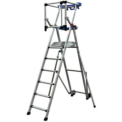 Werkplatform met vaste hoogte Perform - 5 tot 7 treden - Duarib