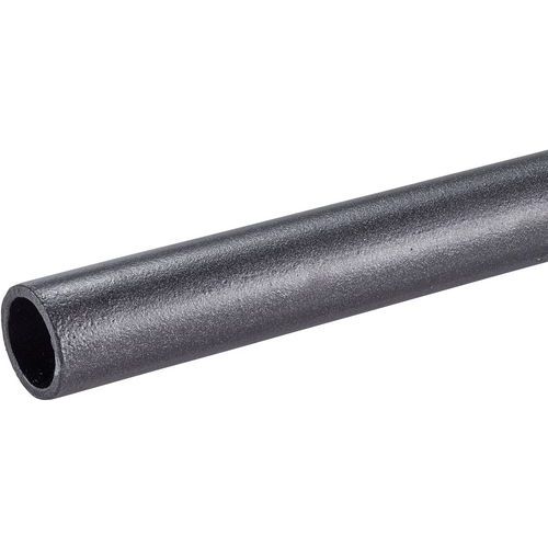 Tube noir 2m - Connecteur d'assemblage diamètre 27 - Mottez