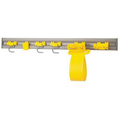 Système de suspension mural pour ustensiles de nettoyage - Rubbermaid Système de suspension mural pour ustensiles de nettoyage - Rubbermaid