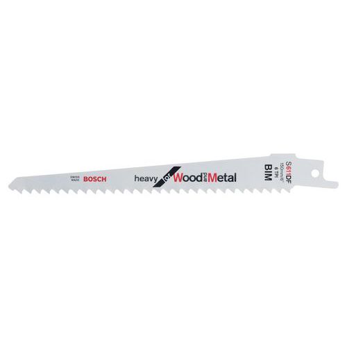 Reciprozaagblad S 611 DF Heavy for Wood and Metal - Bosch Reciprozaagblad S 611 DF Heavy for Wood and Metal - Bosch