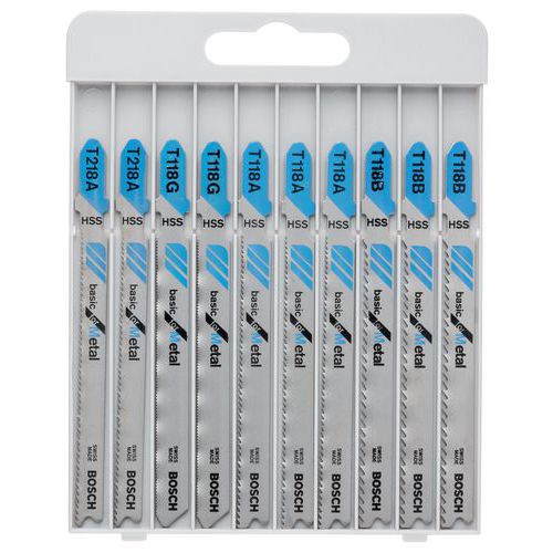 Decoupeerzaagblad 10dlg Basic for Wood T218A, T118 - Bosch Decoupeerzaagblad 10dlg Basic for Wood T218A, T118 - Bosch