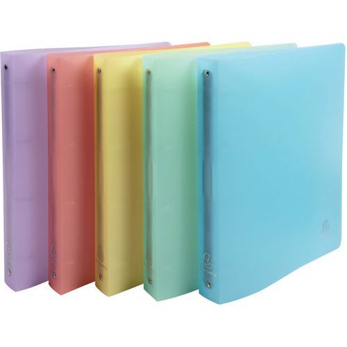 Classeur maxi à 4 anneaux Chromaline x15 assortis - Exacompta Classeur maxi à 4 anneaux Chromaline x15 assortis - Exacompta
