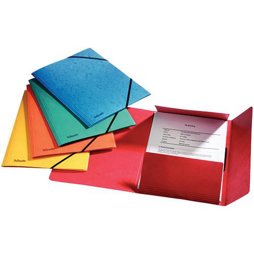 3-klepsmap Rainbow - set van 25 - Esselte 3-klepsmap Rainbow - set van 25 - Esselte