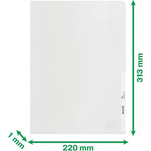 A4 insteekhoes Re:Cycle A4 - 140 micron - Leitz A4 insteekhoes Re:Cycle A4 - 140 micron - Leitz