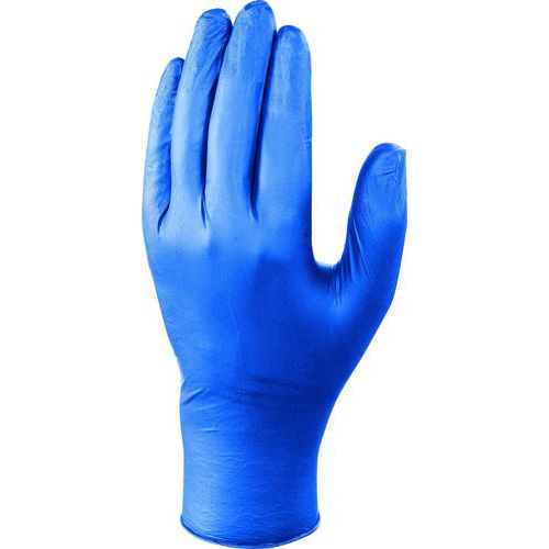Handschoen Wegwerp In Blauw Nitril V1420 - Delta Plus