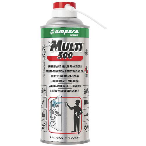 Lubrifiant - Multi 500® - 520 mL / 400 mL net - Ampere System Lubrifiant - Multi 500® - 520 mL / 400 mL net - Ampere System