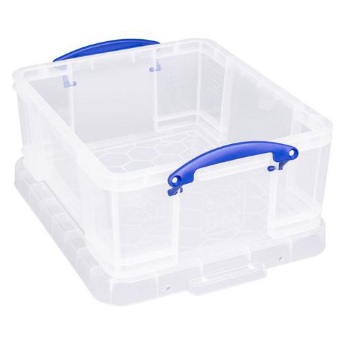 Really Useful Products Opbergbak - Lengte 480 Mm - 18 Tot 35 Liter - Transparant Model
