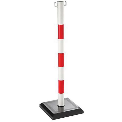Balise support blanc / rouge Balise support blanc / rouge
