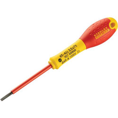 Geïsoleerde schroevendraaier 1000 V FatMax 3,5 x 75 mm Geïsoleerde schroevendraaier 1000 V FatMax 3,5 x 75 mm