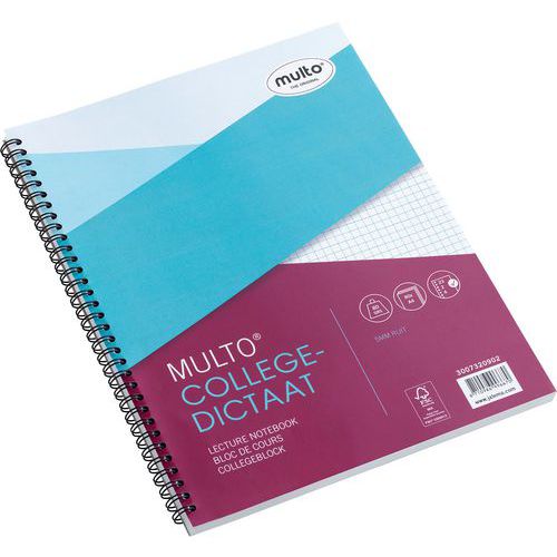Collegedictaat A4, Ruit 5 Mm, 23-gaats - Multo