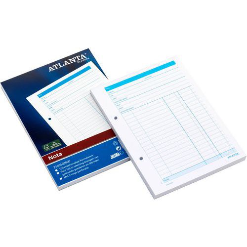 Bloc-notes de factures A5 Bloc-notes de factures A5