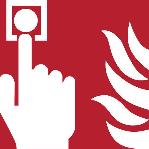 Pictogram Brandmelder Pictogram Brandmelder