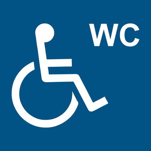 Pictogram Toilet mindervalide Pictogram Toilet mindervalide