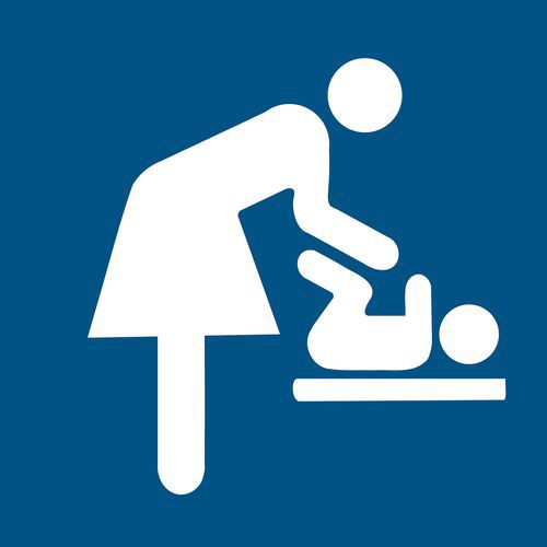 Pictogram Verschoningsruimte Pictogram Verschoningsruimte