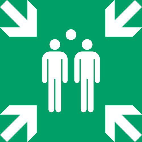 Pictogram Verzamelplaats