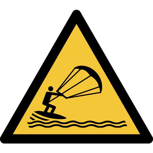 Panneau pictogramme Kitesurfers - Djois Made By Tarifold Panneau pictogramme Kitesurfers - Djois Made By Tarifold