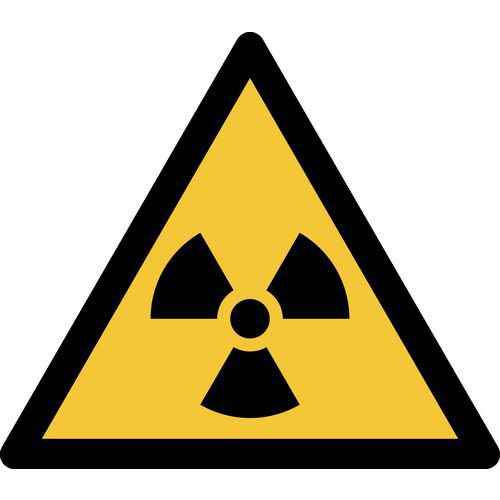 Panneau Avertissement:Matiere Radioactive - Djois Made By Tarifold Panneau Avertissement:Matiere Radioactive - Djois Made By Tarifold