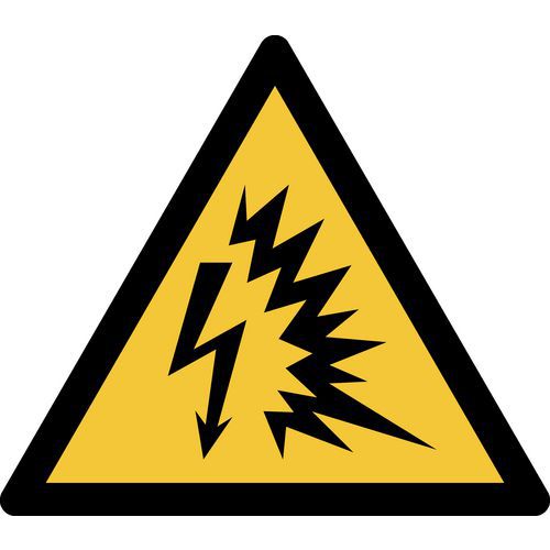 Pictogram Waarschuwing: vlamboog Pictogram Waarschuwing: vlamboog