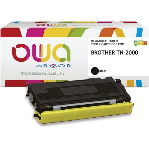 Toner refurbished BROTHER TN-2000 - OWA Toner refurbished BROTHER TN-2000 - OWA