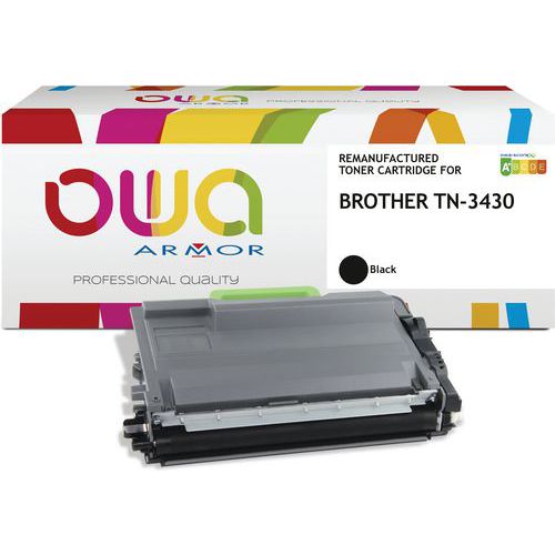 Toner refurbished BROTHER TN-3430 - OWA Toner refurbished BROTHER TN-3430 - OWA