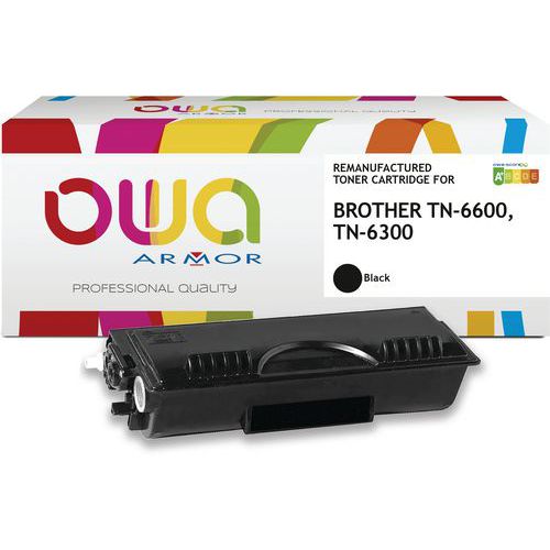 Toner refurbished BROTHER TN-6300 - TN-6600 - OWA Toner refurbished BROTHER TN-6300 - TN-6600 - OWA