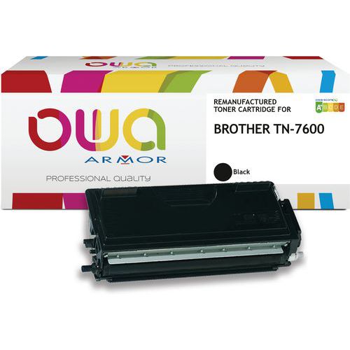 Toner remanufacturé BROTHER TN-7600 - OWA Toner remanufacturé BROTHER TN-7600 - OWA