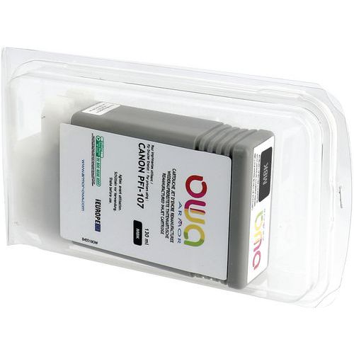 Inkjetcartridge refurbished Plotter CANON PFI-107 - OWA Inkjetcartridge refurbished Plotter CANON PFI-107 - OWA