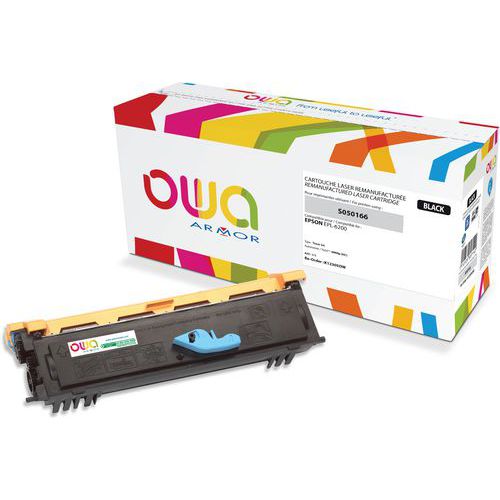 Toner remanufacturé EPSON C13S050166 - OWA Toner remanufacturé EPSON C13S050166 - OWA