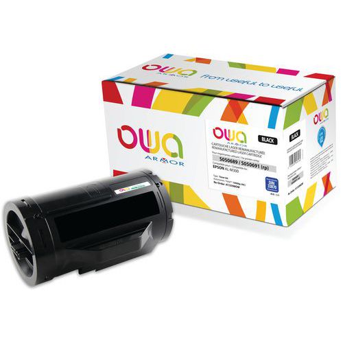 Toner remanufacturé EPSON C13S050689 - C13S050691 - OWA Toner remanufacturé EPSON C13S050689 - C13S050691 - OWA