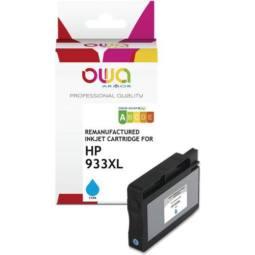 Cartouche d'encre remanufacturée HP 933XL - OWA Cartouche d'encre remanufacturée HP 933XL - OWA