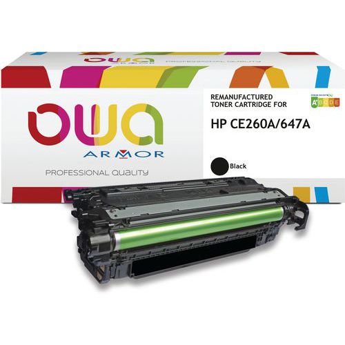 Toner refurbished HP CE260A - OWA Toner refurbished HP CE260A - OWA