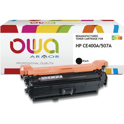 Toner refurbished HP CE400A - OWA Toner refurbished HP CE400A - OWA