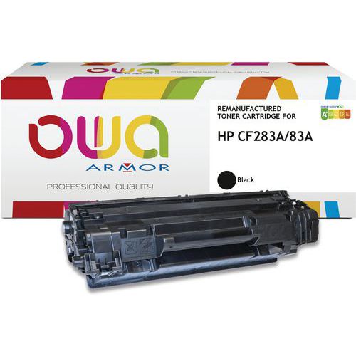 Toner refurbished HP CF283A Jumbo - OWA Toner refurbished HP CF283A Jumbo - OWA