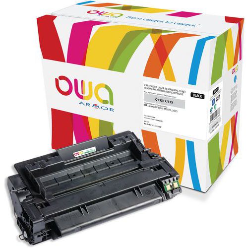 Toner refurbished HP Q7551X - OWA Toner refurbished HP Q7551X - OWA