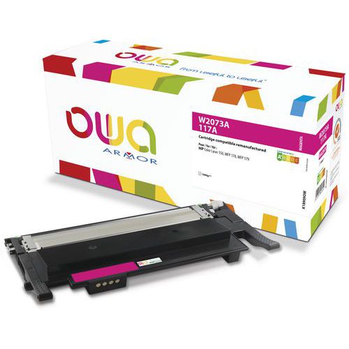Toner remanufacturé HP W2073A - OWA Toner remanufacturé HP W2073A - OWA