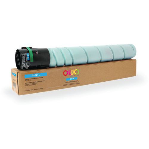 Toner refurbished KONICA MINOLTA TN-321 C - OWA Toner refurbished KONICA MINOLTA TN-321 C - OWA