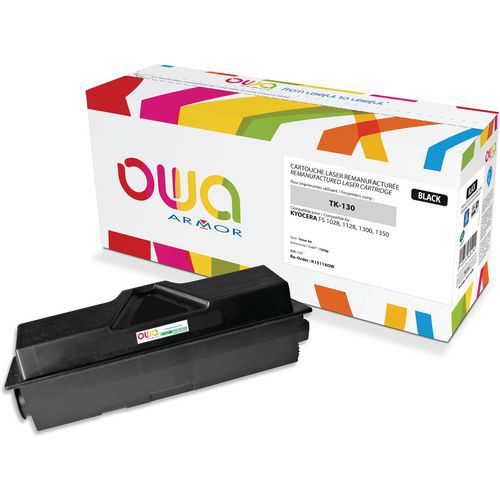 Toner refurbished KYOCERA TK-130 - OWA Toner refurbished KYOCERA TK-130 - OWA