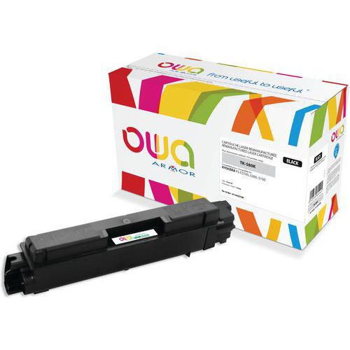 Toner remanufacturé KYOCERA TK-580 K - OWA Toner remanufacturé KYOCERA TK-580 K - OWA