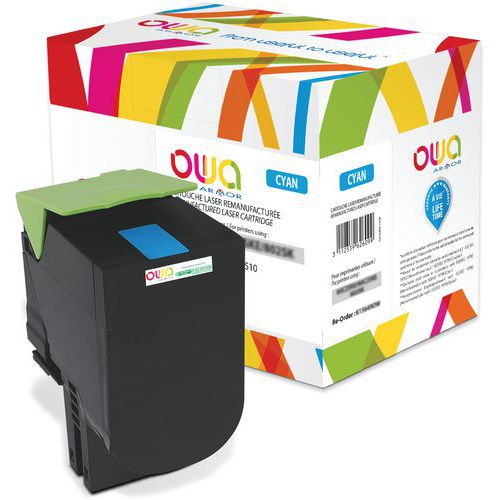Toner remanufacturé LEXMARK 34040HW - 70C2HCE - 70C2HC0 - OWA Toner remanufacturé LEXMARK 34040HW - 70C2HCE - 70C2HC0 - OWA