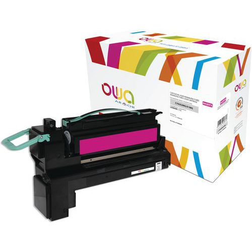 Toner refurbished LEXMARK C792X2MG - C792X1MG - OWA Toner refurbished LEXMARK C792X2MG - C792X1MG - OWA