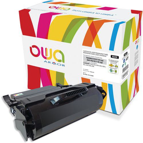Toner refurbished compatibel met LEXMARK, DELL en TOSHIBA - OWA Toner refurbished compatibel met LEXMARK, DELL en TOSHIBA - OWA