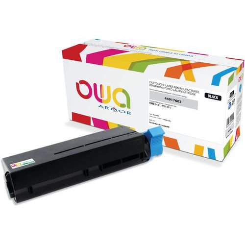 Toner refurbished OKI B431 HC - OWA Toner refurbished OKI B431 HC - OWA