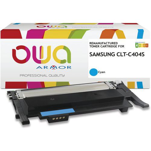 Toner remanufacturé SAMSUNG CLT-C404S/ELS - OWA Toner remanufacturé SAMSUNG CLT-C404S/ELS - OWA