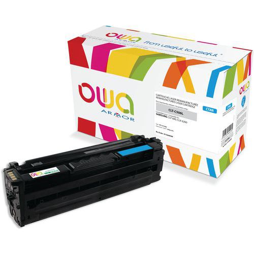 Toner refurbished SAMSUNG CLT-C506L/ELS - OWA Toner refurbished SAMSUNG CLT-C506L/ELS - OWA