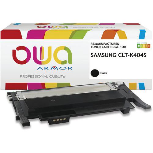 Toner refurbished SAMSUNG CLT-K404S/ELS - OWA Toner refurbished SAMSUNG CLT-K404S/ELS - OWA