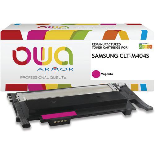 Toner refurbished SAMSUNG CLT-M404S/ELS - OWA Toner refurbished SAMSUNG CLT-M404S/ELS - OWA