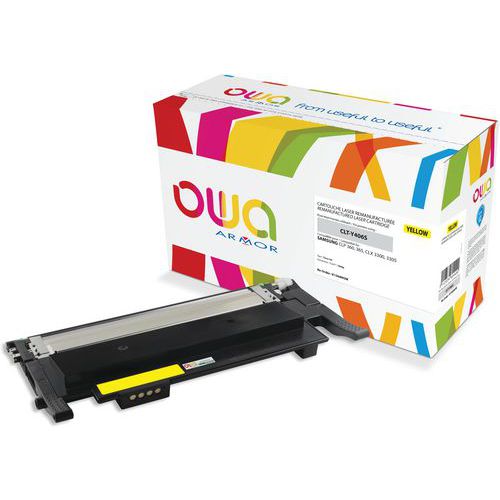 Toner refurbished SAMSUNG CLT-Y406S/ELS - OWA Toner refurbished SAMSUNG CLT-Y406S/ELS - OWA