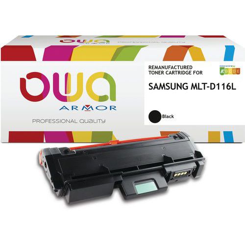 Toner refurbished SAMSUNG MLT-D116L/ELS - OWA Toner refurbished SAMSUNG MLT-D116L/ELS - OWA