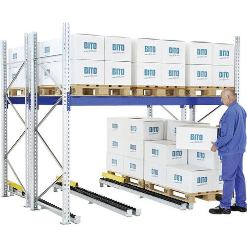 Modules de rails à galets et à joue en plastique - Bito Modules de rails à galets et à joue en plastique - Bito